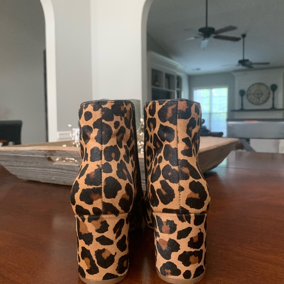 INC Cheetah Booties - Picture 2 of 6